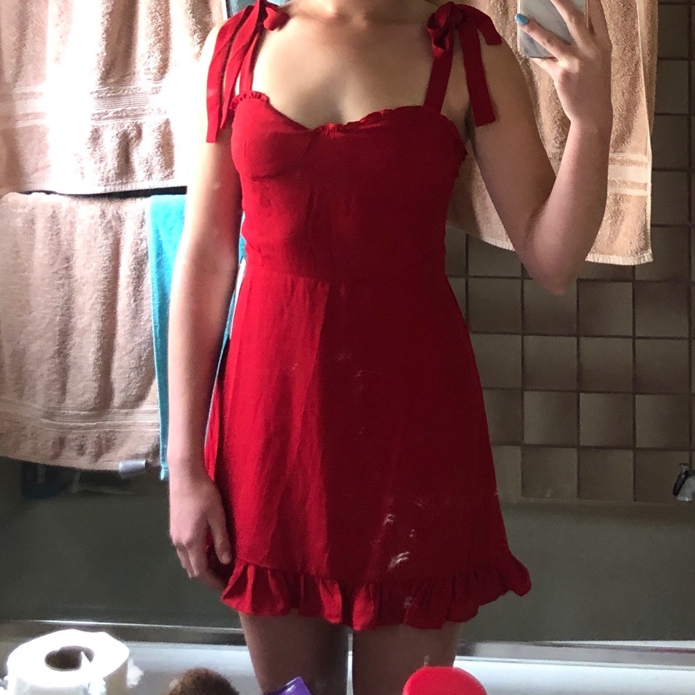 Sexy Red Sundress